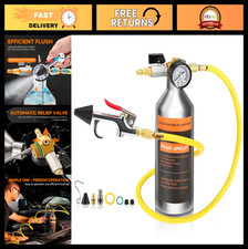 Air Conditioner Flush Kit - Cleaning Tool Set with Stainless Steel Canister & Ho