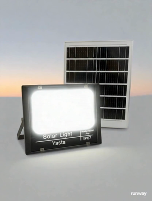 Faro Solare Rotante A LED Per Giardino, Luce Da Esterno Con Pannello Solare, Impermeabile IP44, Decorazione Per Prato E Casa - Rosso