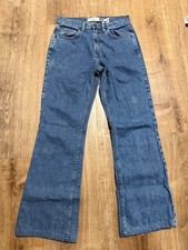 Vintage Y2K GAP Jeans Womens 4 (28x29) Long Flare Bootcut Stretch Denim USA MADE