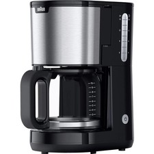 Braun PurShine KF 1500 BK Kaffeemaschine (15 Tassen) Schwarz/Edelstahl