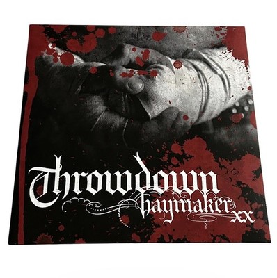 Throwdown - Haymaker XX (2023) Blood Splatter Vinyl /219