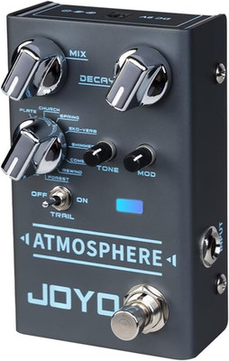 Reverb Pedal 9 Digital Reverb Types with Modulation and Trail Function for Elect