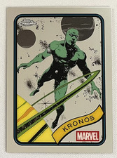 2025 Topps Chrome Marvel - Kronos #25