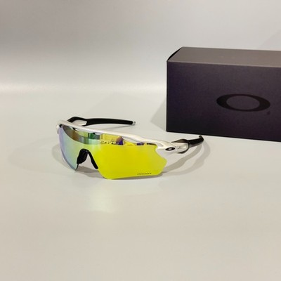 Oakley Radar EV Path OO9208 Silver Frame PRIZM Yellow Lens Sunglasses