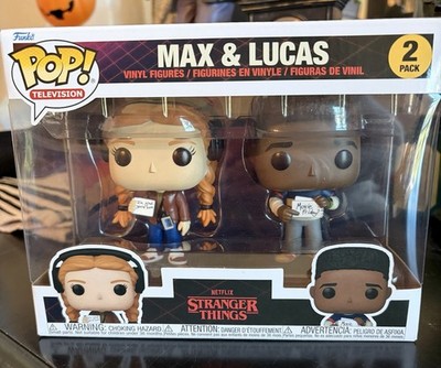 Stranger Things Funko Pop Max And Lucas 2 Pack Brand New
