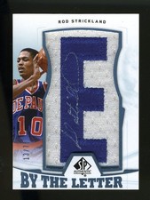 2013-14 SP Authentic By the Letter ROD STRICKLAND Auto/Autograph #13/75 DePaul