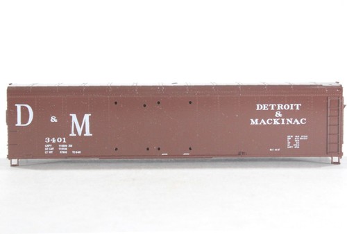 HO Bowser Detroit & Mackinac 50 ft techo redondo doble puerta Boxcar #3401 nuevo kit | Zustand: New