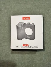 Wireless Handle Grip Phone Stabilizer for M Vlog Selfie w LED Fill Light Battery