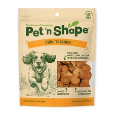 Pet 'n Shape Chik Chips Jerky Dog Treats - 1 1 Pound (Pack of 1), White 
