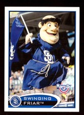 2012 Topps Opening Day Mascots - SAN DIEGO PADRES 