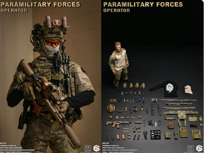 New Easy&Simple ES 26073A 1/6 Scale Paramilitary Forces Operator Action Figure
