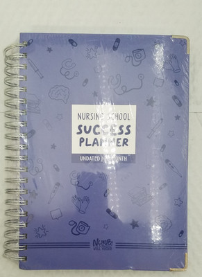 Nursing School Success Planner-Undated-12 Month-Monthly&Weekly-9798999019004