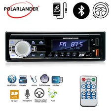 Single Din Dual USB SD FM Radio 60W x 4 Car Stereo Bluetooth MP3 Player
