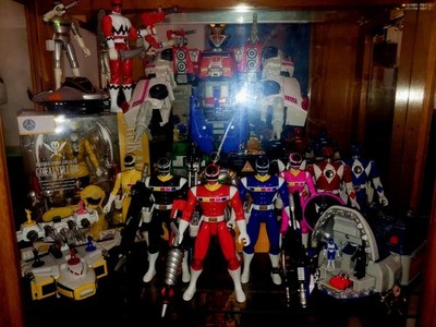 power rangers toy lot mixed vintage and modern