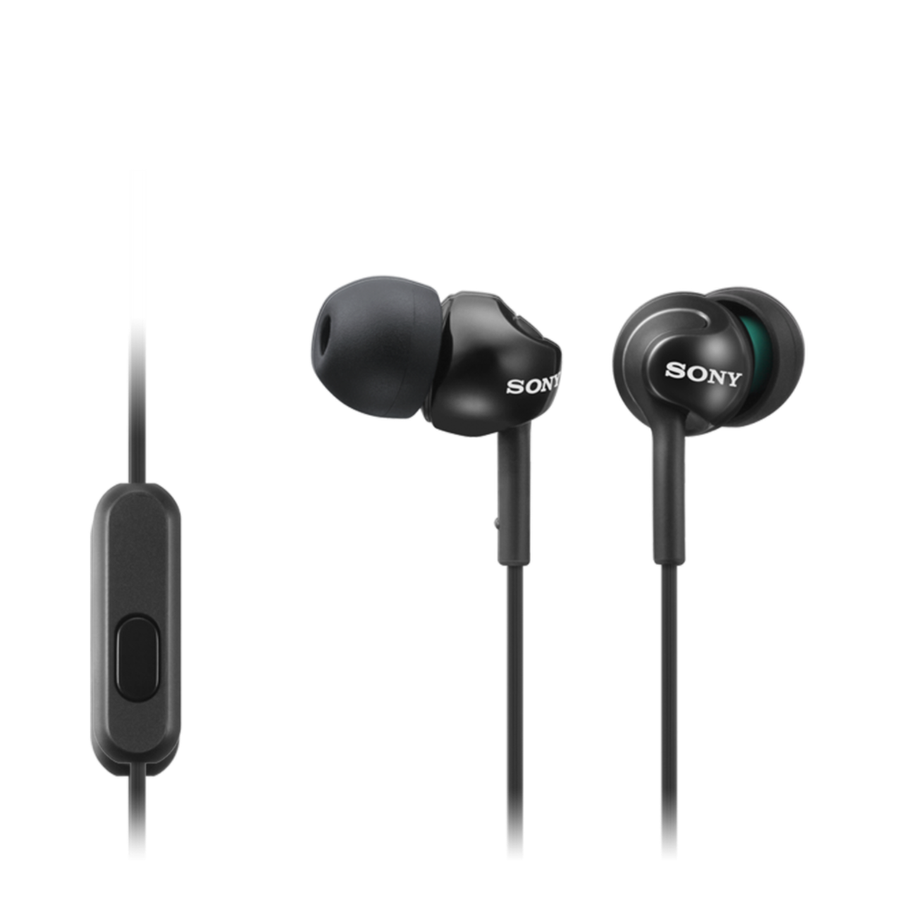 Sony MDR-EX110AP In-ear Headphones, Black