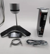 Polycom CX5500 CODEC Unified Video Conference Tower + Station G-11 w/Cables