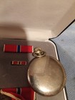 Ww2 American Vet Estate Items.Cased Bronx Star .Engraved Medal — photo 5