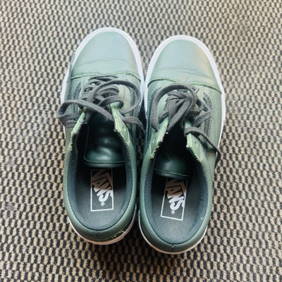 VANS Old Skool Sneaker Low Top grün EU 39 Unisex Erwachsene Schnürung