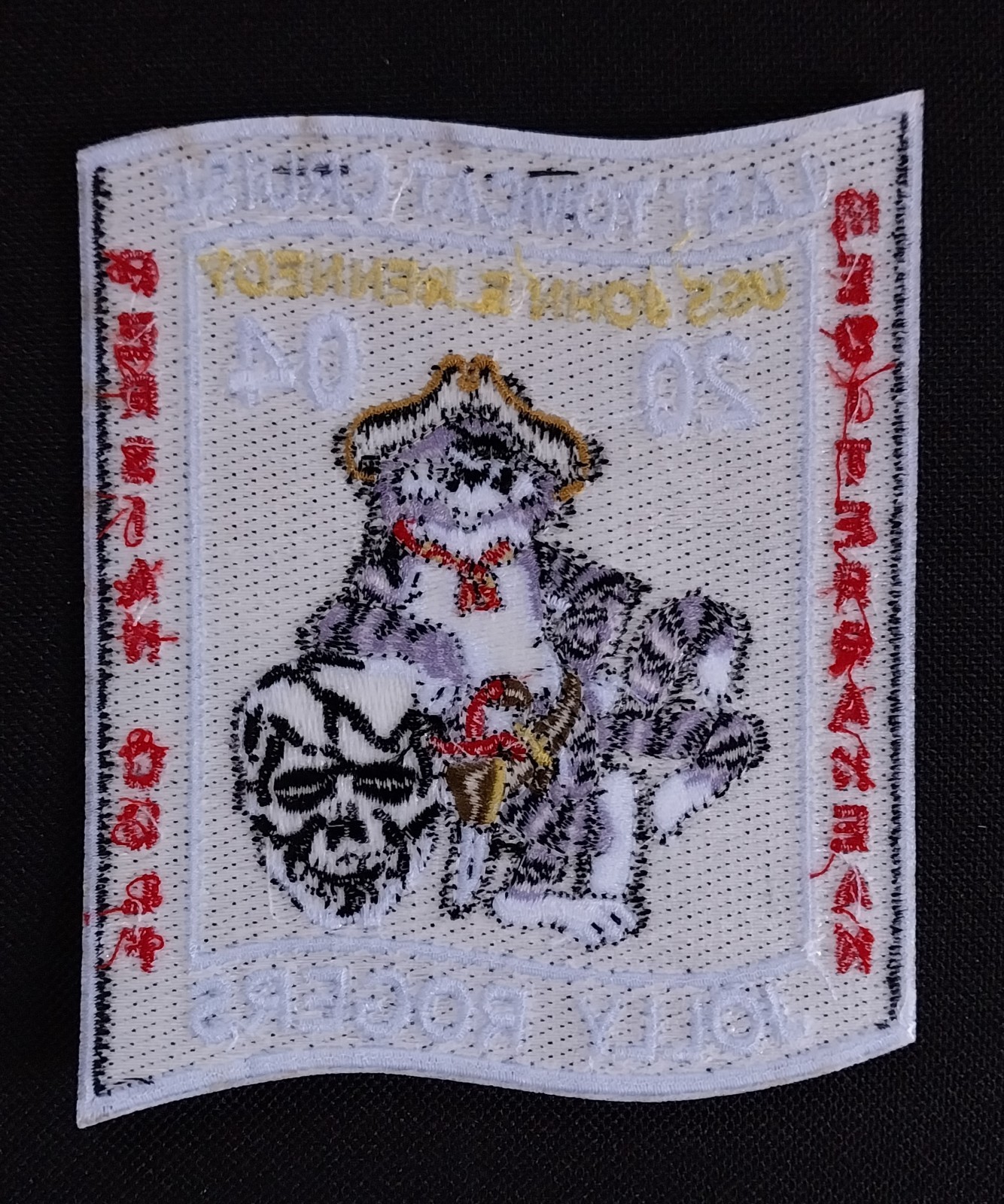 LAST TOMCAT CRUISE USS JOHN KENNEDY JOLLY ROGERS NAVYMILITARY BIKER PATCH VF-103