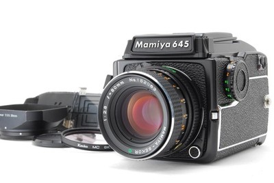 動作品 Mamiya M645 1000S Sekor C 80mm f2.8 Read [N MINT] Mamiya M645 1000S Waist Level Finder Sekor C 80mm f
