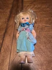 Vintage Mattel 1968 Baby Small Talk LITTLE BO PEEP Doll Blue Blonde 10”