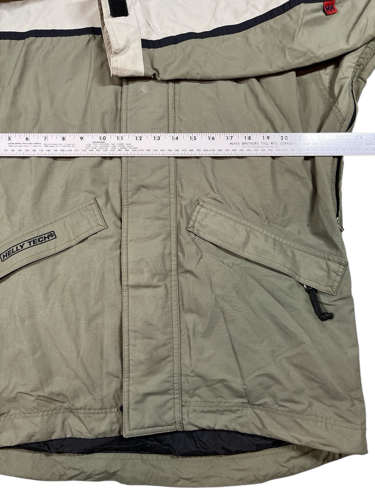 Helly Hansen Helly Tech Ski Jacket Gray/OD Green … - image 5