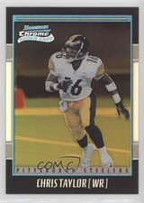 2001 Bowman Chrome Rookie Refractor Gold Refractor 93/99 Chris Taylor #205 3c7