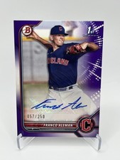 2022 Bowman Paper Prospect Auto /250 Franco Aleman #PPA-FA Guardians