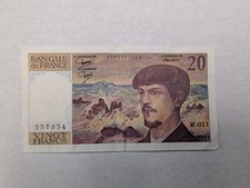 1983 FRANCE PAPER MONEY - 20 FRANCS BANKNOTE VF