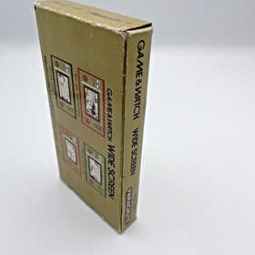 Nintendo Game & Watch Parachute Wide Screen 1981 Boxed Tested Working 60408