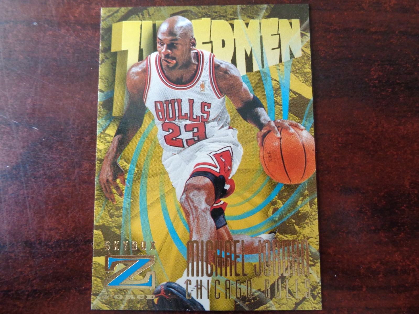 1996-96 Skybox Z Force Michael Jordan #179 Zupermen-BULLS