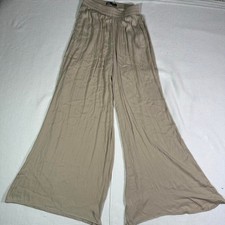 Zara Women's Tan and Cream Trousers