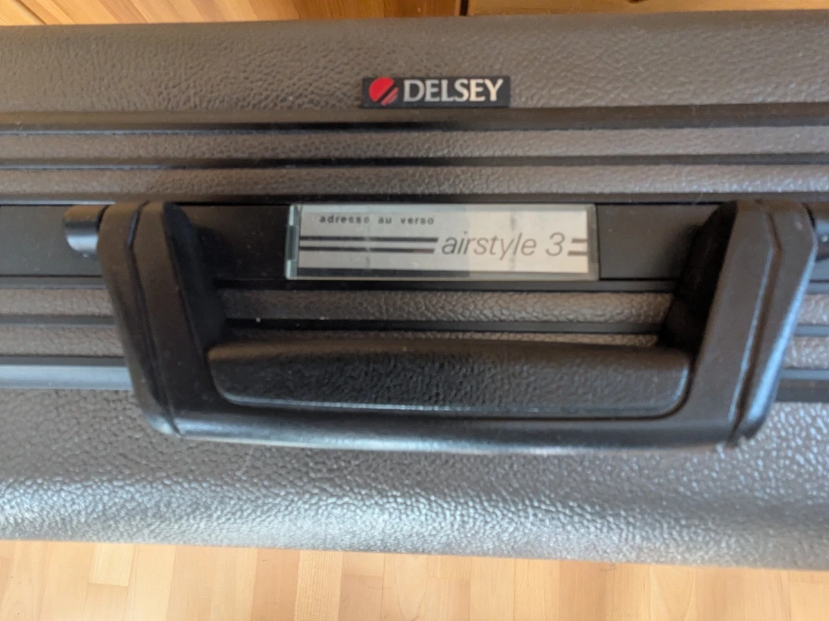 °° Hartschalenkoffer DELSEY, anthrazit °°
