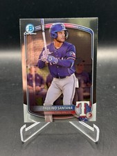Paulino Santana 2025 Bowman Chrome Prospects #BCP-72 Texas Rangers