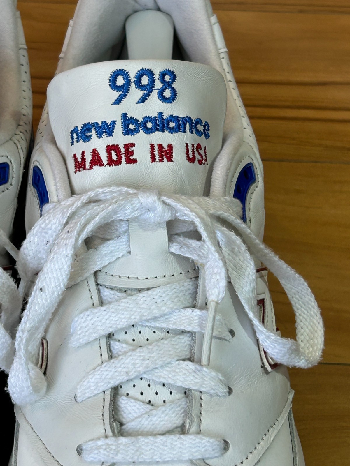 Size 12 - New Balance 998 Made in USA Explore by Air - White thumbnail 3