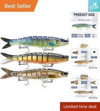 All-in-One Fishing Lure Kit - Multi-Jointed Swimbaits for Better Catch Rates