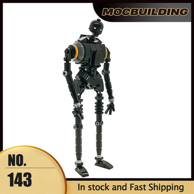 MOC Space Movie Series Robot Model Building Blocks DIY Assembly Creative Bricks 