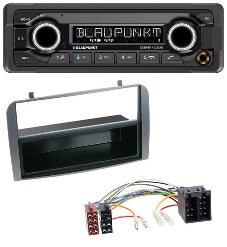Blaupunkt Bluetooth DAB MP3 USB Autoradio für Alfa Romeo 147 GT Ablagefach anthr - Bild 1 von 9