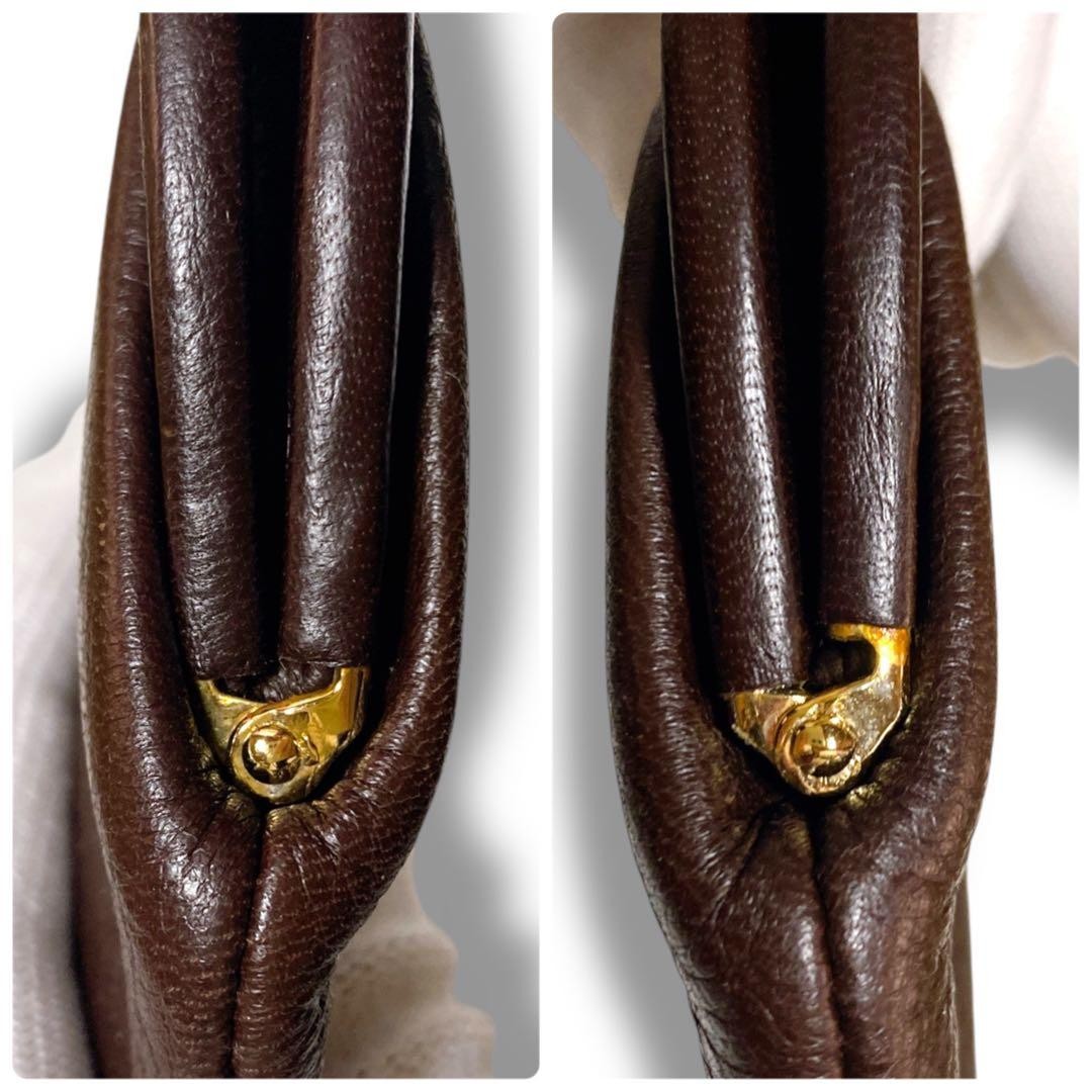 Bottega Veneta Fish Motif Flapjacket Leather Coin Case, Brown, From Japan, y9724 thumbnail 8