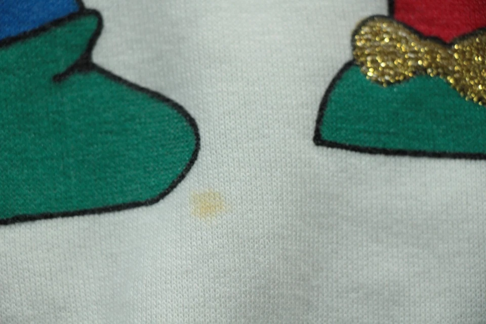 Sudadera Navidad Vintage Años 80 90 Para Mujer M Blair Vacaciones Villancicos Música Foto 3 de 4