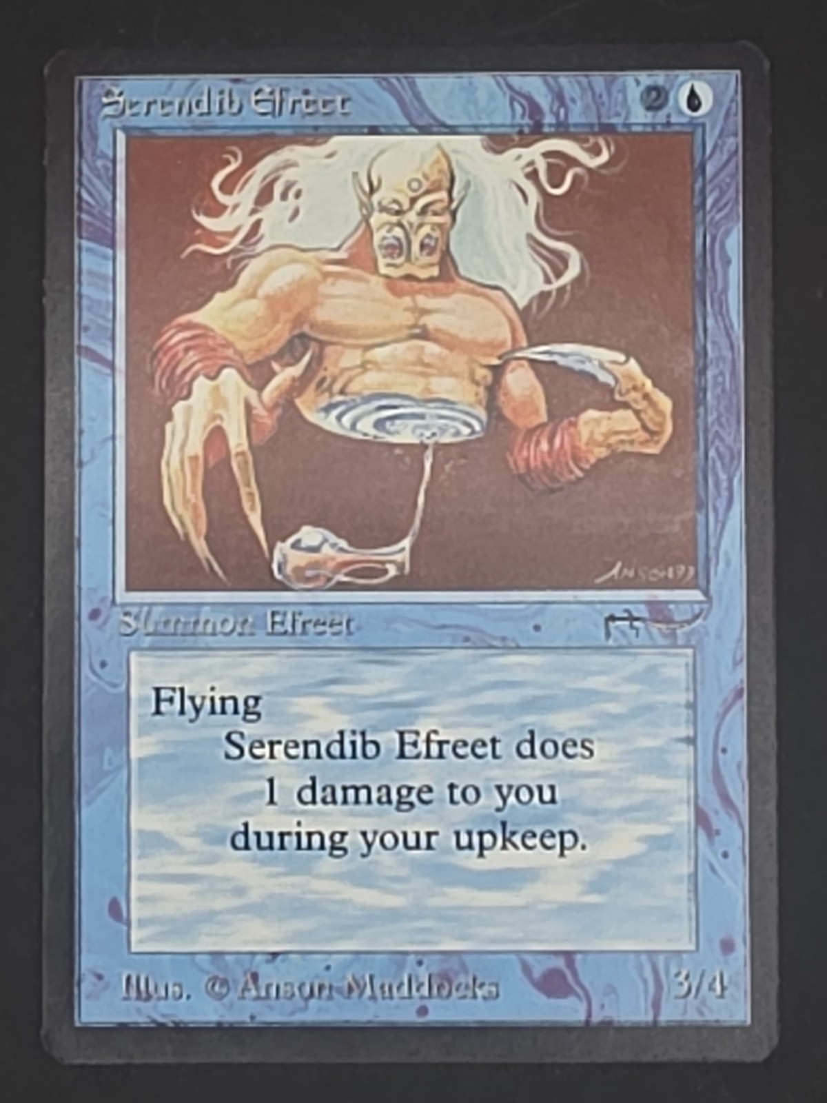 Serendib Efreet - MTG: Magic the Gathering - Arabian Nights - LP++/NM-