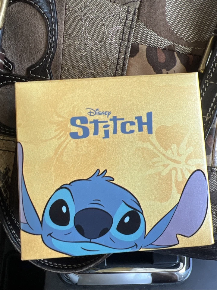 Disney Stitch & Angel Ohana Means Familia Pulsera Ajustable Colgante Dije Plata Foto 3 de 3