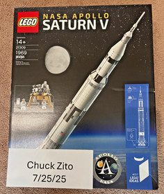 LEGO 21309 - NASA APOLLO SATURN V - SPACE Theme - RETIRED - NEW & SEALED