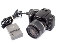 Canon EOS 350D Digital SLR Camera + 18-55mm Lens Battery & Charger + 16Gb Card