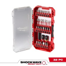 Milwaukee Shockwave Impact Duty Driver Bit Set, 32-Pc., Model 48-32-4004