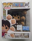 FUNKO POP 217 MONKEY D LUFFY GUM GUM GATLING CHRONO TOYS PRE-RELEASE ONE PIECE