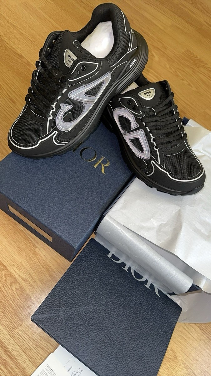 Basket Dior Femme Noir B30 Chaussures Dior Noir Dior Baskets B30