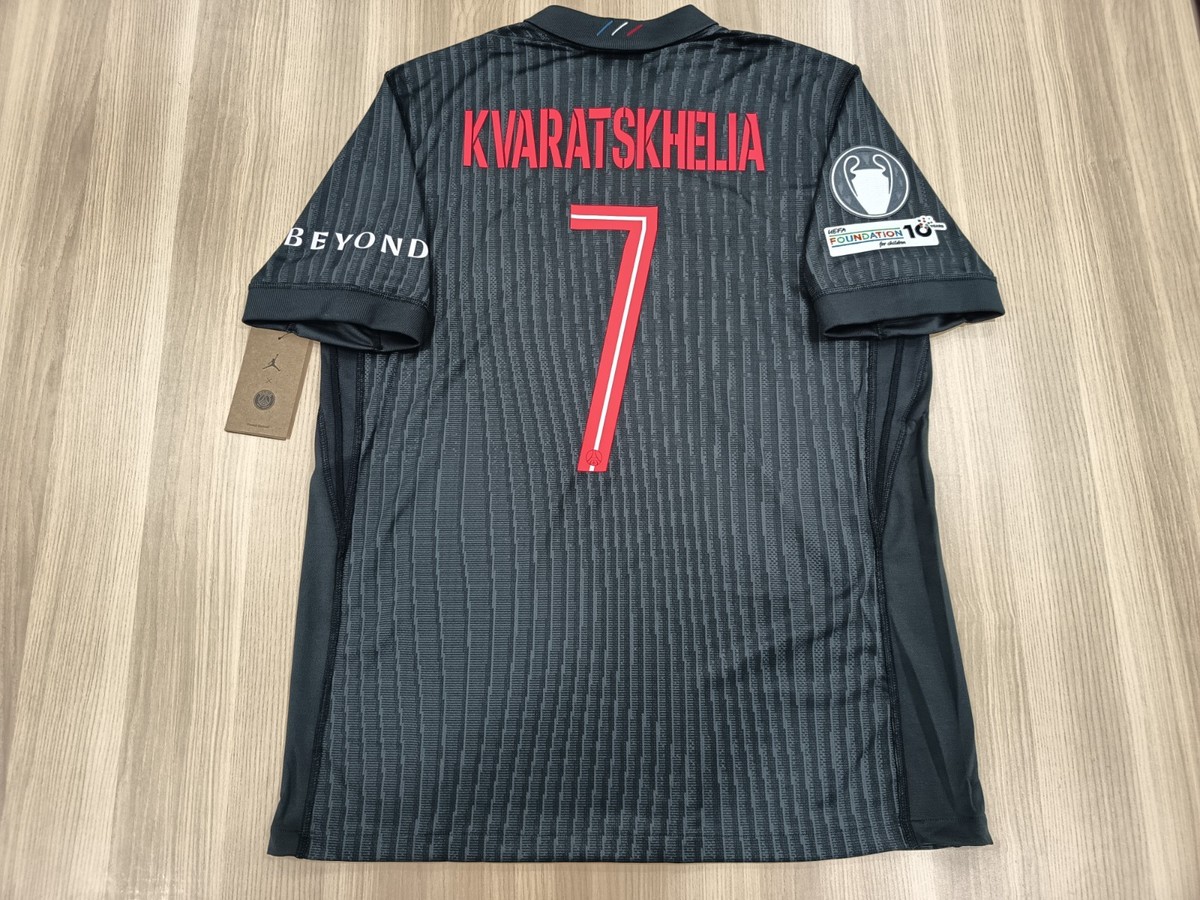 Nike Paris Saint-Germain Fourth 25/26 Kvaratskhelia #7 Jersey (US