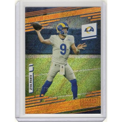 Matthew Stafford 2021 Panini Prestige Xtra Points Orange /75 #97 LA Rams NFL