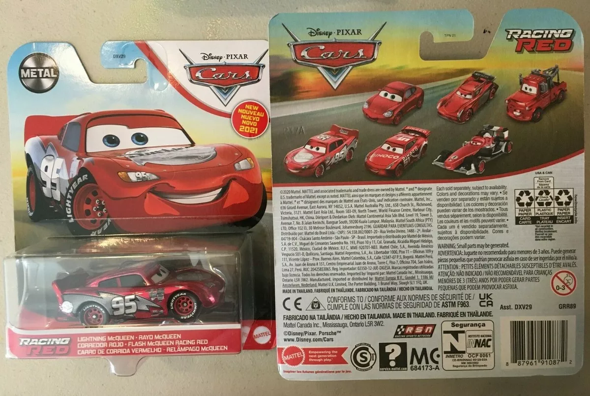 Disney Pixar Cars - Lightning McQueen - Racing Red - 2021